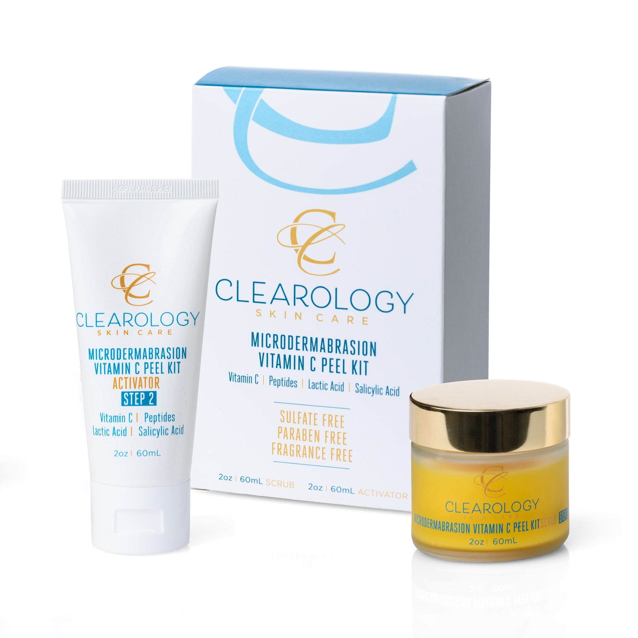 AHA Exfoliating Cleanser - Retinol & Probiotics - Clearscience