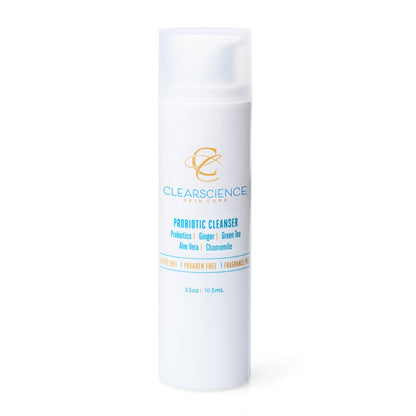 5.5oz bottle of Clearscience Probiotic skin cleanser